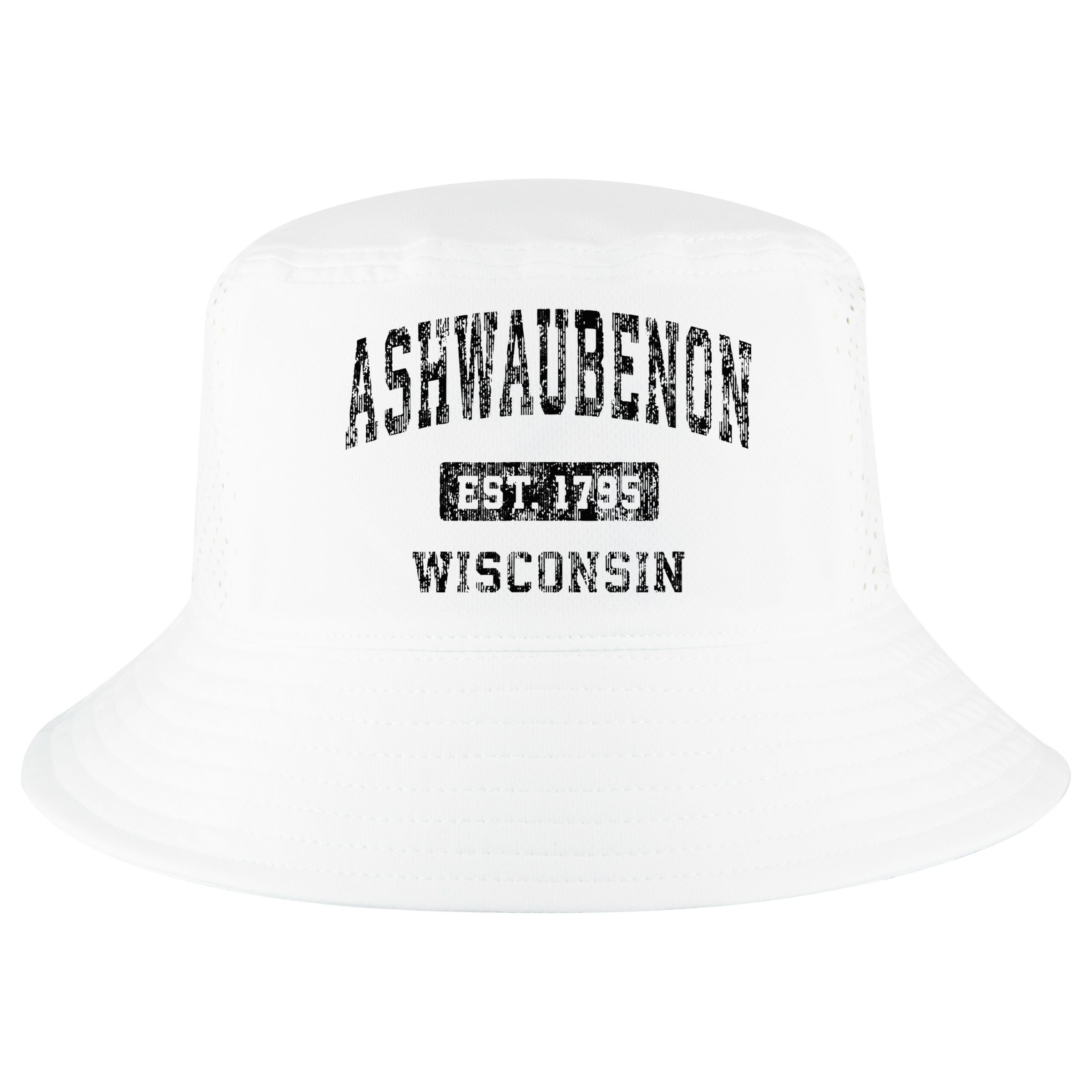 Ashwaubenon Wisconsin Wi Vintage Sports Design Cool Comfort Performance Bucket Hat