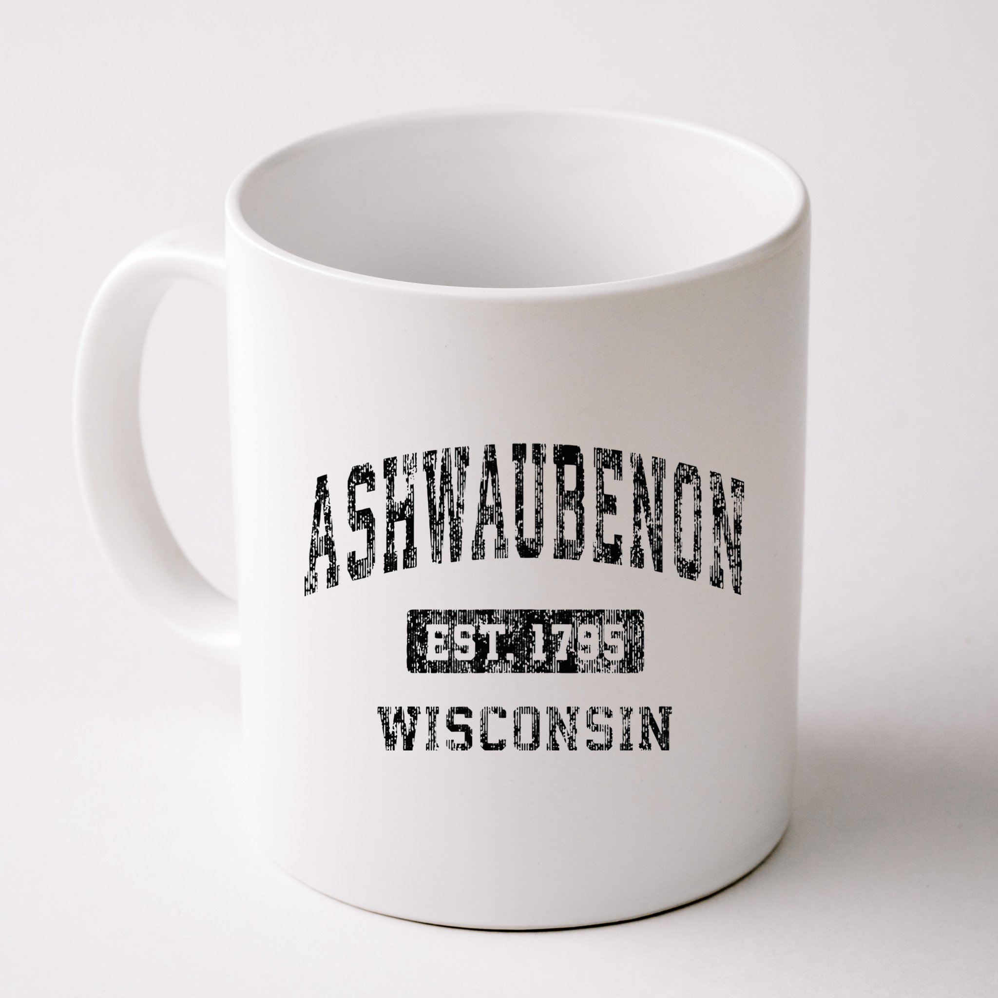 Ashwaubenon Wisconsin Wi Vintage Sports Design Mug