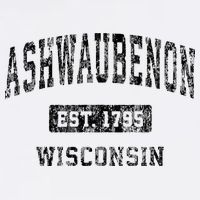 Ashwaubenon Wisconsin Wi Vintage Sports Design Baby Bodysuit