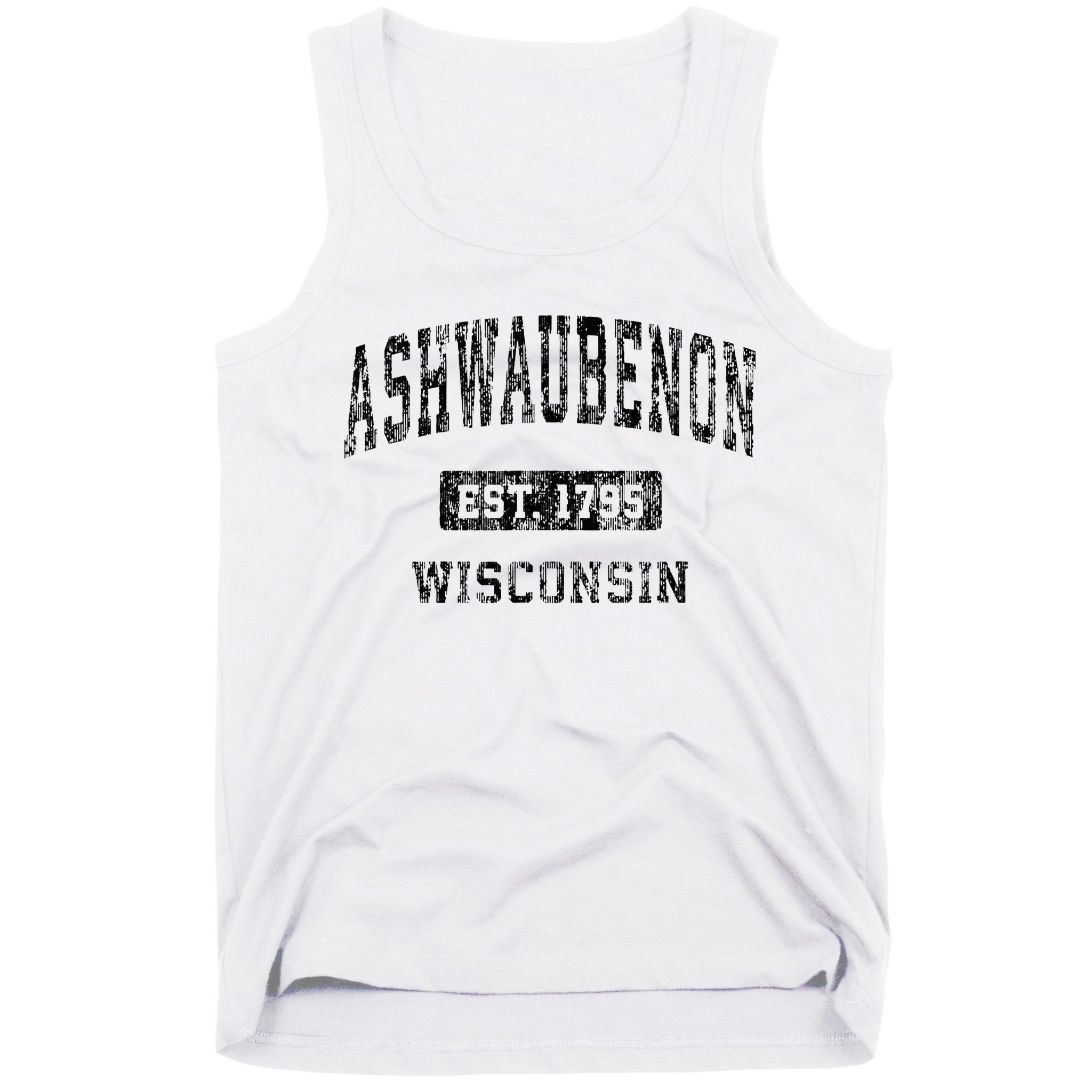 Ashwaubenon Wisconsin Wi Vintage Sports Design Tank Top