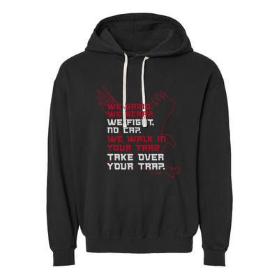 Atlanta We Walk In Your Trap Take Over Garment-Dyed Fleece Hoodie