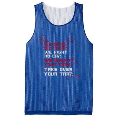 Atlanta We Walk In Your Trap Take Over Mesh Reversible Basketball Jersey Tank