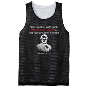 Autor Writer Writing Abraham Lincoln Funny Journalist Gift Mesh Reversible Basketball Jersey Tank