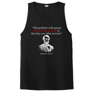 Autor Writer Writing Abraham Lincoln Funny Journalist Gift PosiCharge Competitor Tank