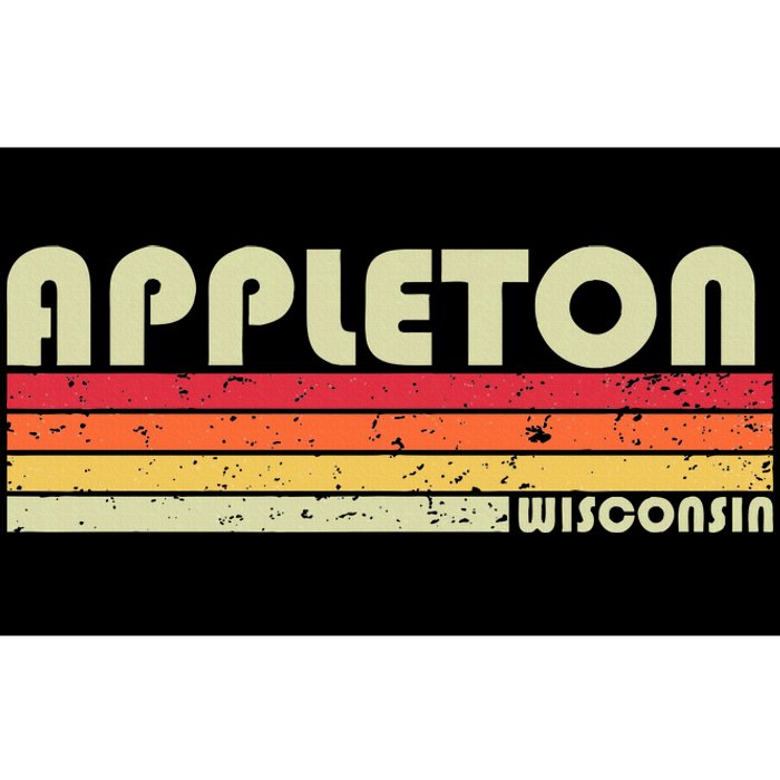 Appleton Wi Wisconsin Funny City Home Roots Bumper Sticker