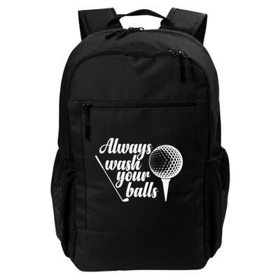 Always Wash Your Balls Golf Trendsport Backpack