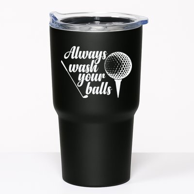 Always Wash Your Balls Golf Trendsport Tumbler