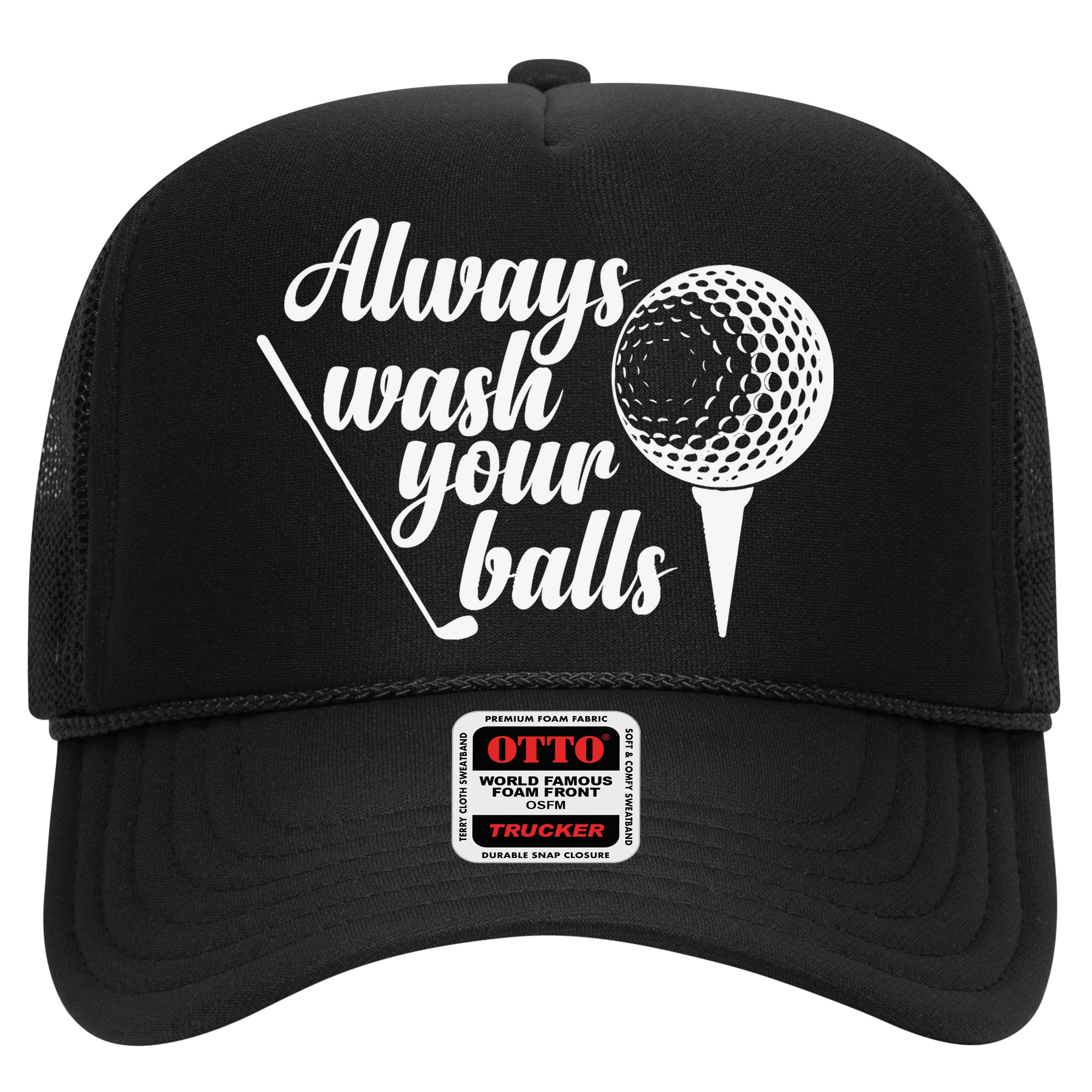 Always Wash Your Balls Golf Trendsport Hat
