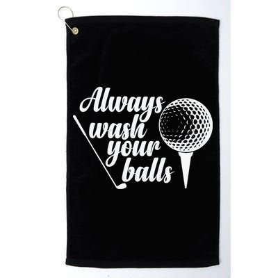 Always Wash Your Balls Golf Trendsport Golf Towel