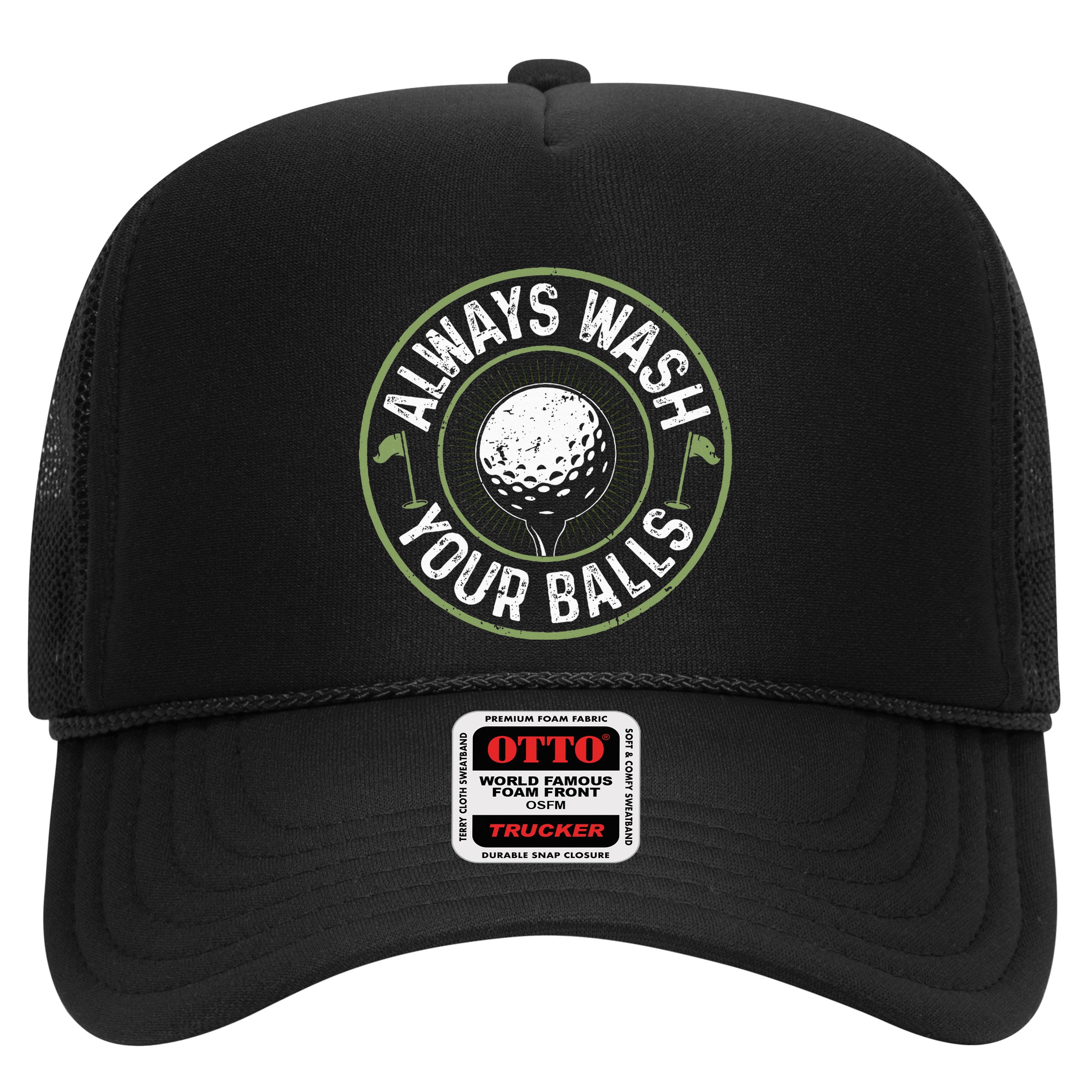 Always Wash Your Balls Golf Lover Golfer Golfing Life Hat