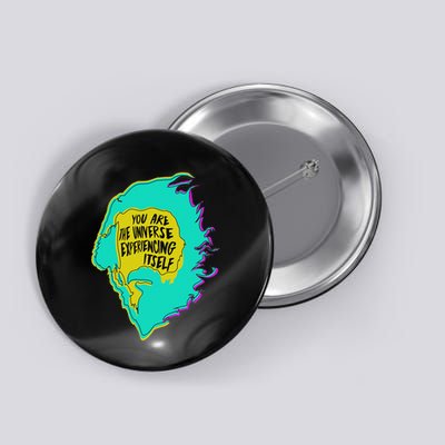 Alan Watts You Are The Universe Experiencing Itself Modern Button