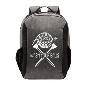 Always Wash Your Balls Golf Funny Lover Golfer Vector Backpack