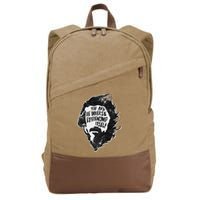 Alan Watts YouRe The Universe Experiencing Itself Cotton Canvas Backpack