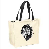 Alan Watts YouRe The Universe Experiencing Itself Zip Tote Bag