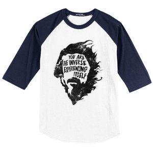 Alan Watts YouRe The Universe Experiencing Itself Baseball Sleeve Shirt