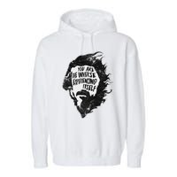 Alan Watts YouRe The Universe Experiencing Itself Garment-Dyed Fleece Hoodie