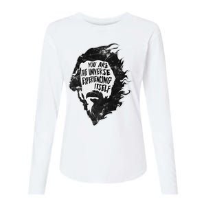 Alan Watts YouRe The Universe Experiencing Itself Womens Cotton Relaxed Long Sleeve T-Shirt