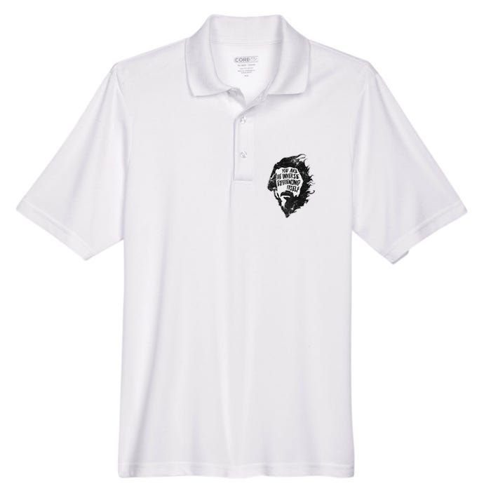 Alan Watts YouRe The Universe Experiencing Itself Men's Origin Performance Pique Polo