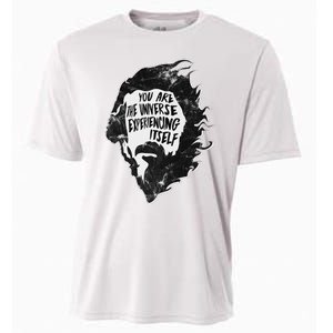 Alan Watts YouRe The Universe Experiencing Itself Cooling Performance Crew T-Shirt