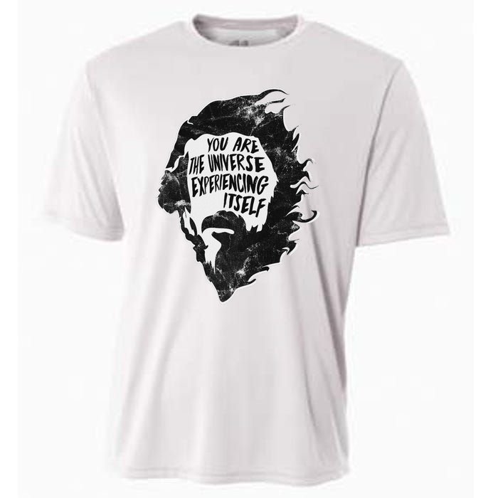 Alan Watts YouRe The Universe Experiencing Itself Cooling Performance Crew T-Shirt