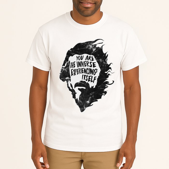 Alan Watts YouRe The Universe Experiencing Itself Tall T-Shirt