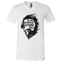 Alan Watts YouRe The Universe Experiencing Itself V-Neck T-Shirt