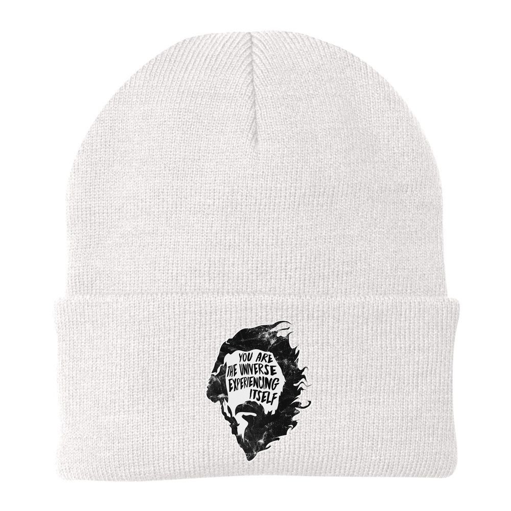 Alan Watts YouRe The Universe Experiencing Itself Beanie