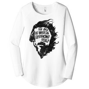 Alan Watts YouRe The Universe Experiencing Itself Women's Perfect Tri Tunic Long Sleeve Shirt