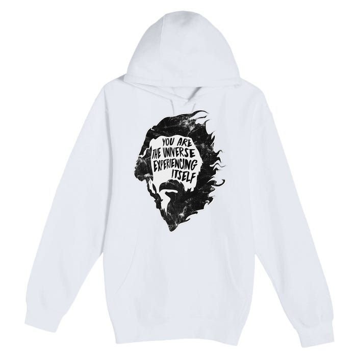 Alan Watts YouRe The Universe Experiencing Itself Premium Pullover Hoodie