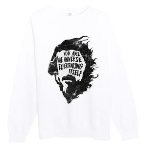 Alan Watts YouRe The Universe Experiencing Itself Premium Crewneck Sweatshirt