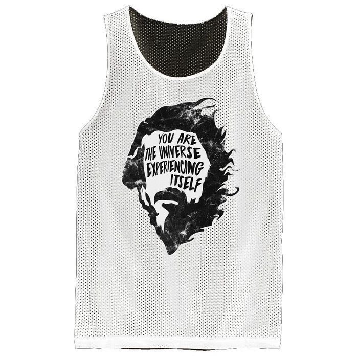 Alan Watts YouRe The Universe Experiencing Itself Mesh Reversible Basketball Jersey Tank