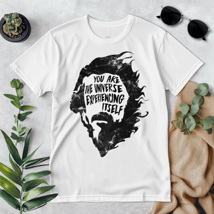 Alan Watts YouRe The Universe Experiencing Itself Premium T-Shirt