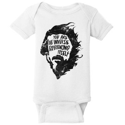 Alan Watts YouRe The Universe Experiencing Itself Baby Bodysuit