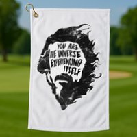 Alan Watts YouRe The Universe Experiencing Itself Golf Towel