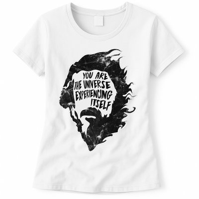 Alan Watts YouRe The Universe Experiencing Itself Womens T-Shirt