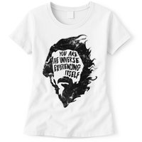 Alan Watts YouRe The Universe Experiencing Itself Womens T-Shirt