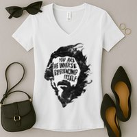 Alan Watts YouRe The Universe Experiencing Itself Women's V-Neck T-Shirt