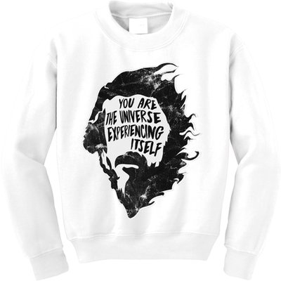 Alan Watts YouRe The Universe Experiencing Itself Kids Sweatshirt