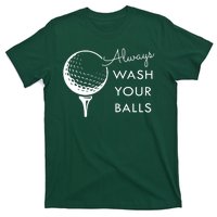 Always Wash Your Balls Funny Golf T-Shirt