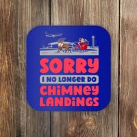 Aviator Xmas Airplane Fly Aviation Aircraft Pilot Christmas Meaningful Gift Coaster