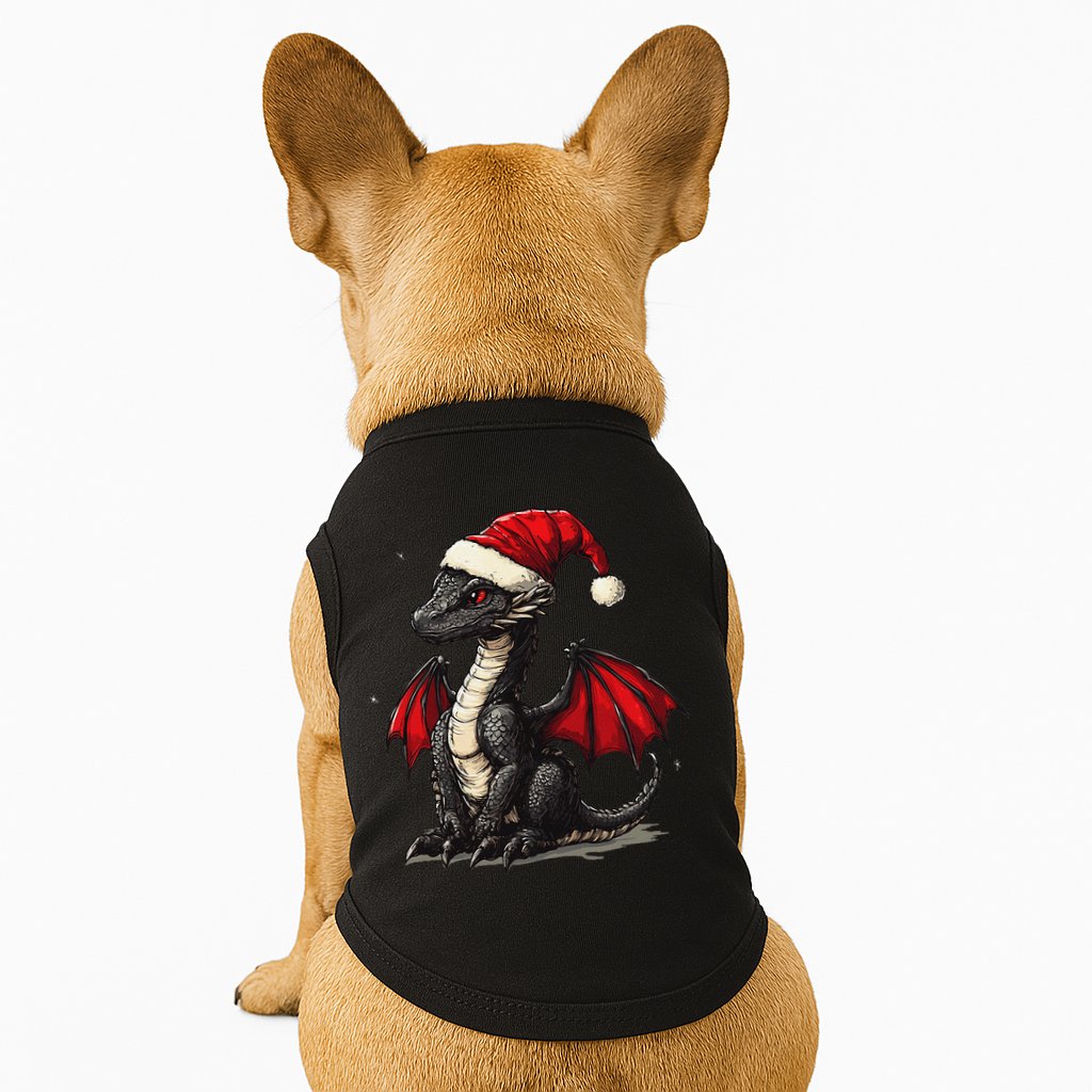 Awesome Xmas Dragon Outfit For Festive And Doggie Tank