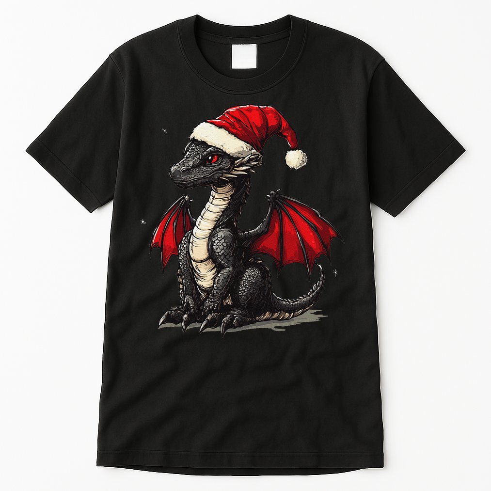 Awesome Xmas Dragon Outfit For Festive And Tall T-Shirt