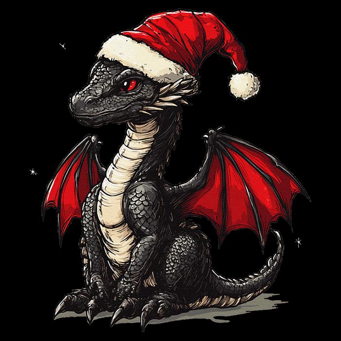 Awesome Xmas Dragon Outfit For Festive And Bucket Hat
