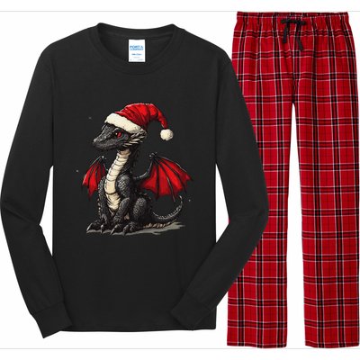 Awesome Xmas Dragon Outfit For Festive And Long Sleeve Pajama Set