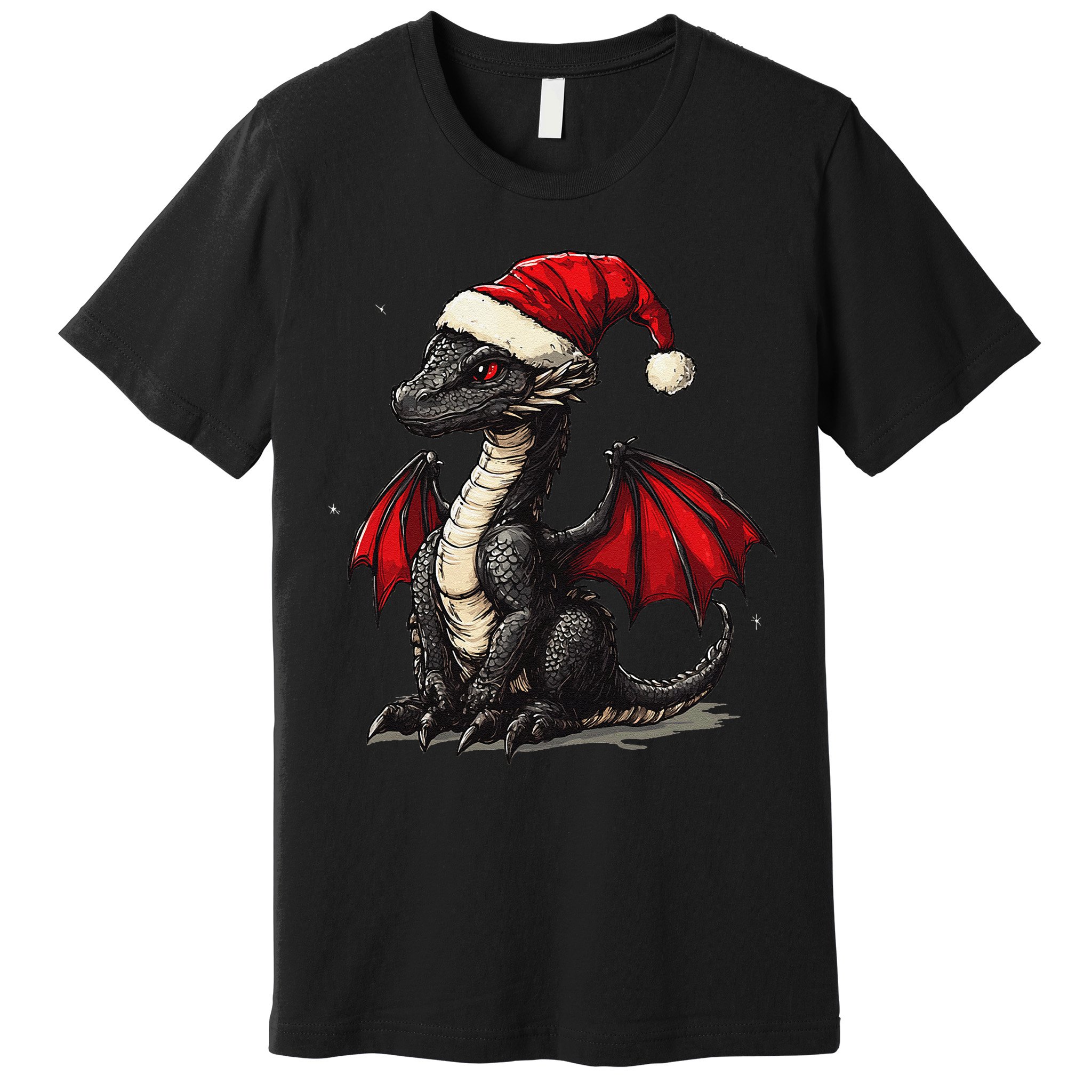Awesome Xmas Dragon Outfit For Festive And Premium T-Shirt