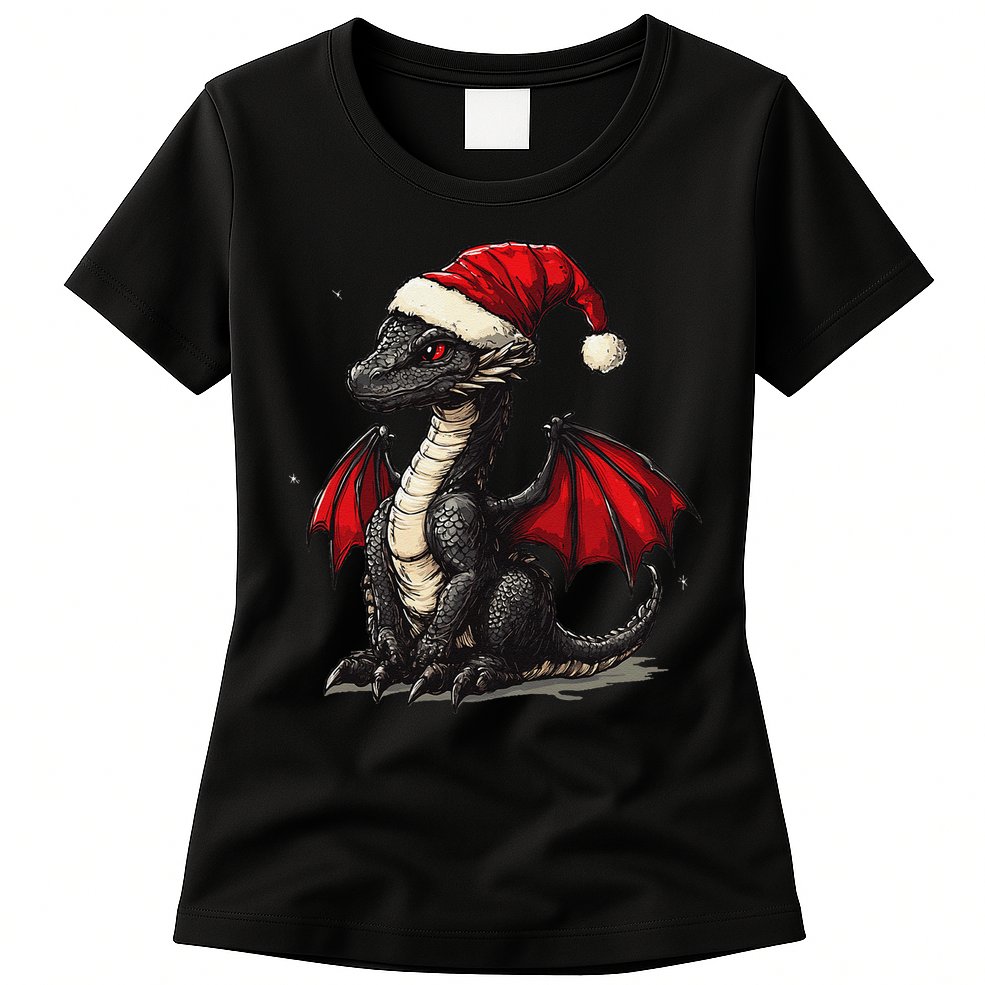 Awesome Xmas Dragon Outfit For Festive And Womens T-Shirt