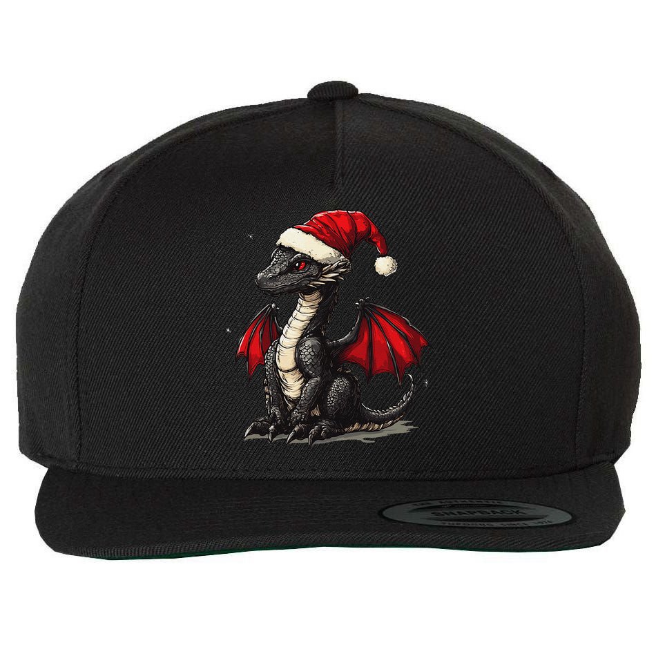 Awesome Xmas Dragon Outfit For Festive And Wool Snapback Cap