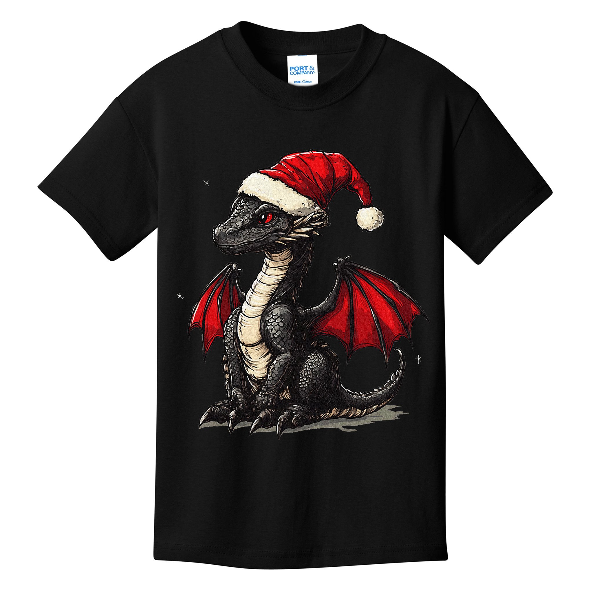 Awesome Xmas Dragon Outfit For Festive And Kids T-Shirt