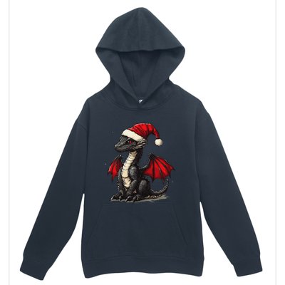 Awesome Xmas Dragon Outfit For Festive And Urban Pullover Hoodie