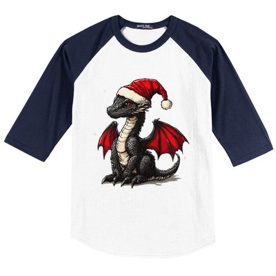 Awesome Xmas Dragon Outfit For Festive And Baseball Sleeve Shirt